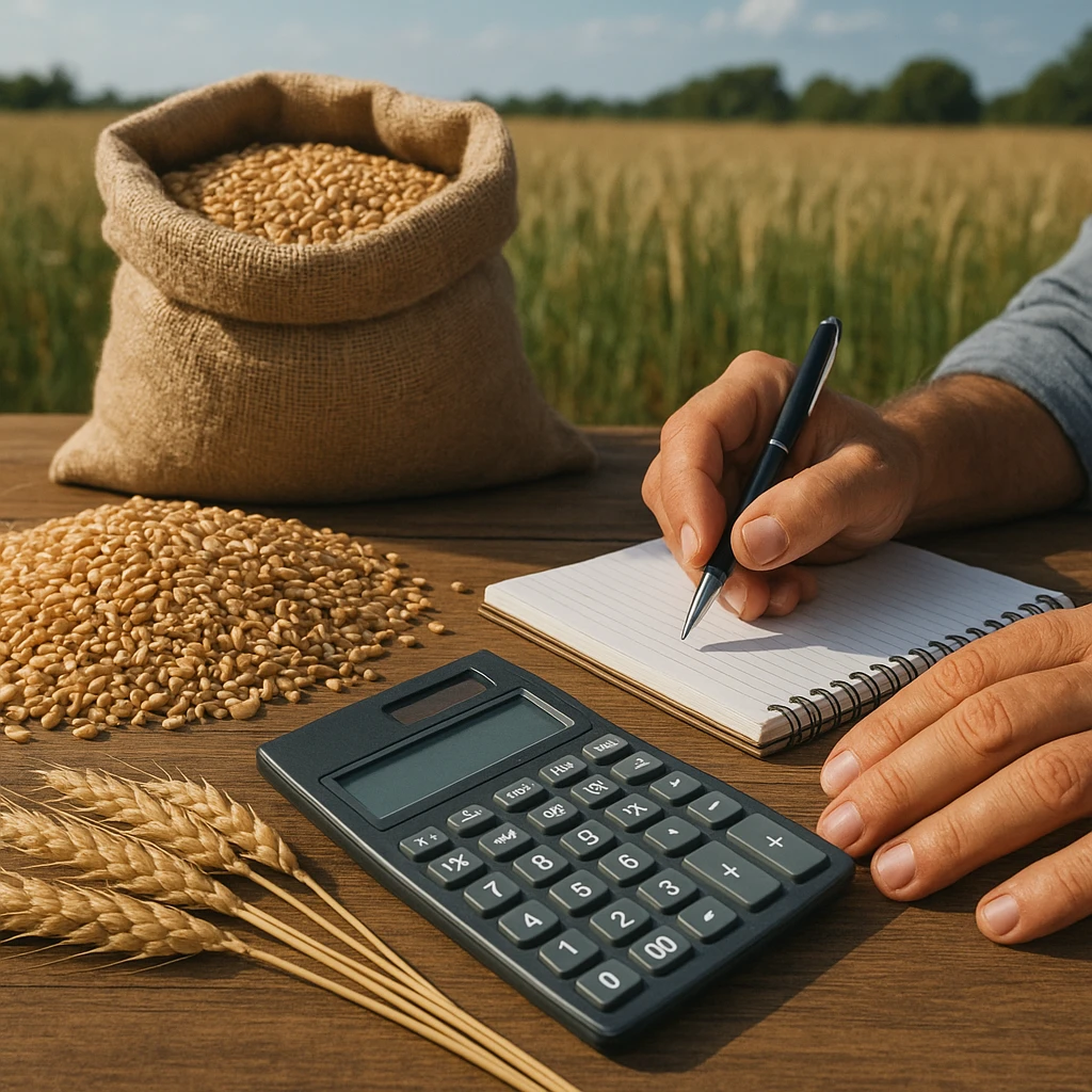 Koszty produkcji hektara pszenicy krok po kroku