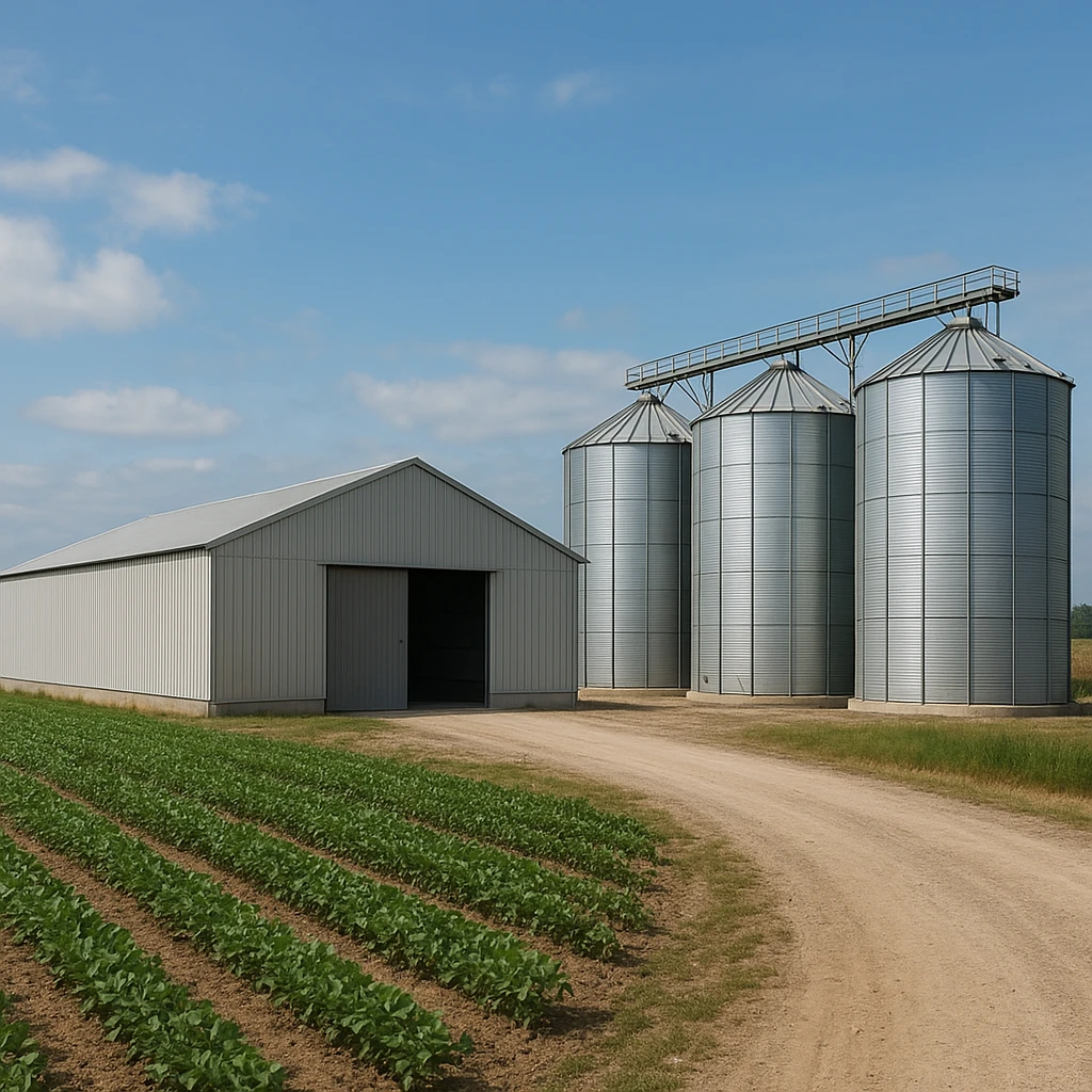 Magazyny płaskie czy silosy – co lepsze dla średniego gospodarstwa?