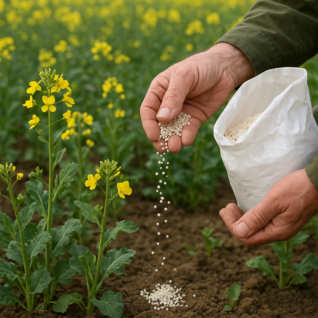 Nawożenie rzepaku siarką i borem – praktyczne wskazówki