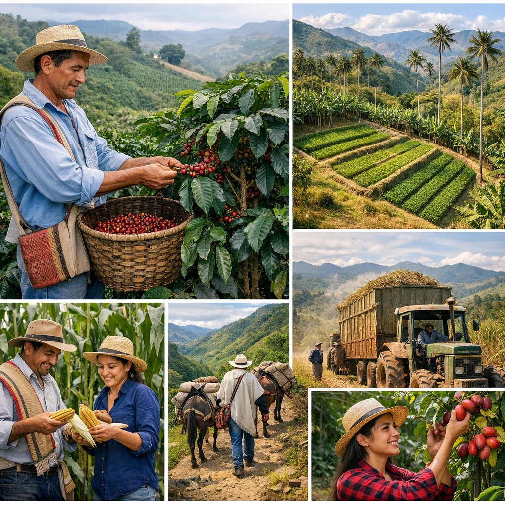 Rolnictwo w Kolumbii – jak wygląda
