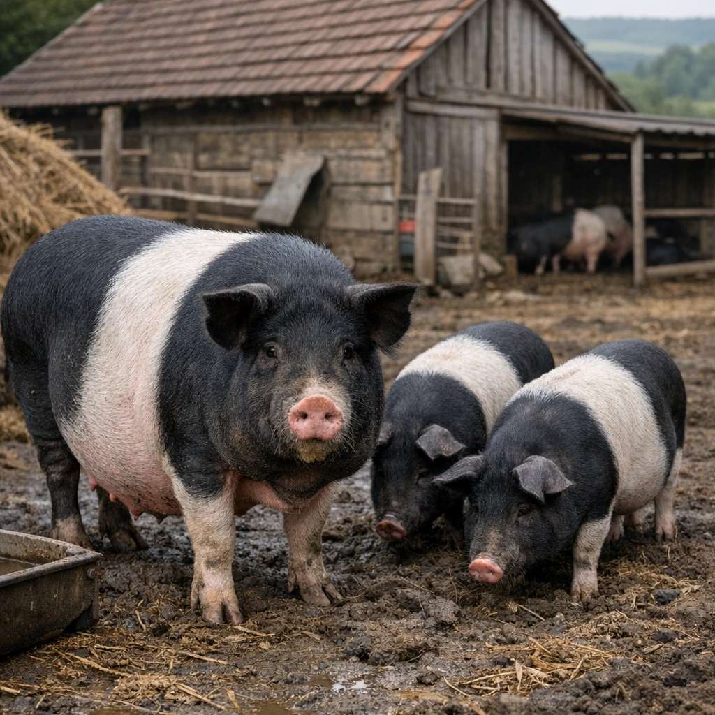 Romanian Bazna – Sus scrofa domesticus – trzoda chlewna