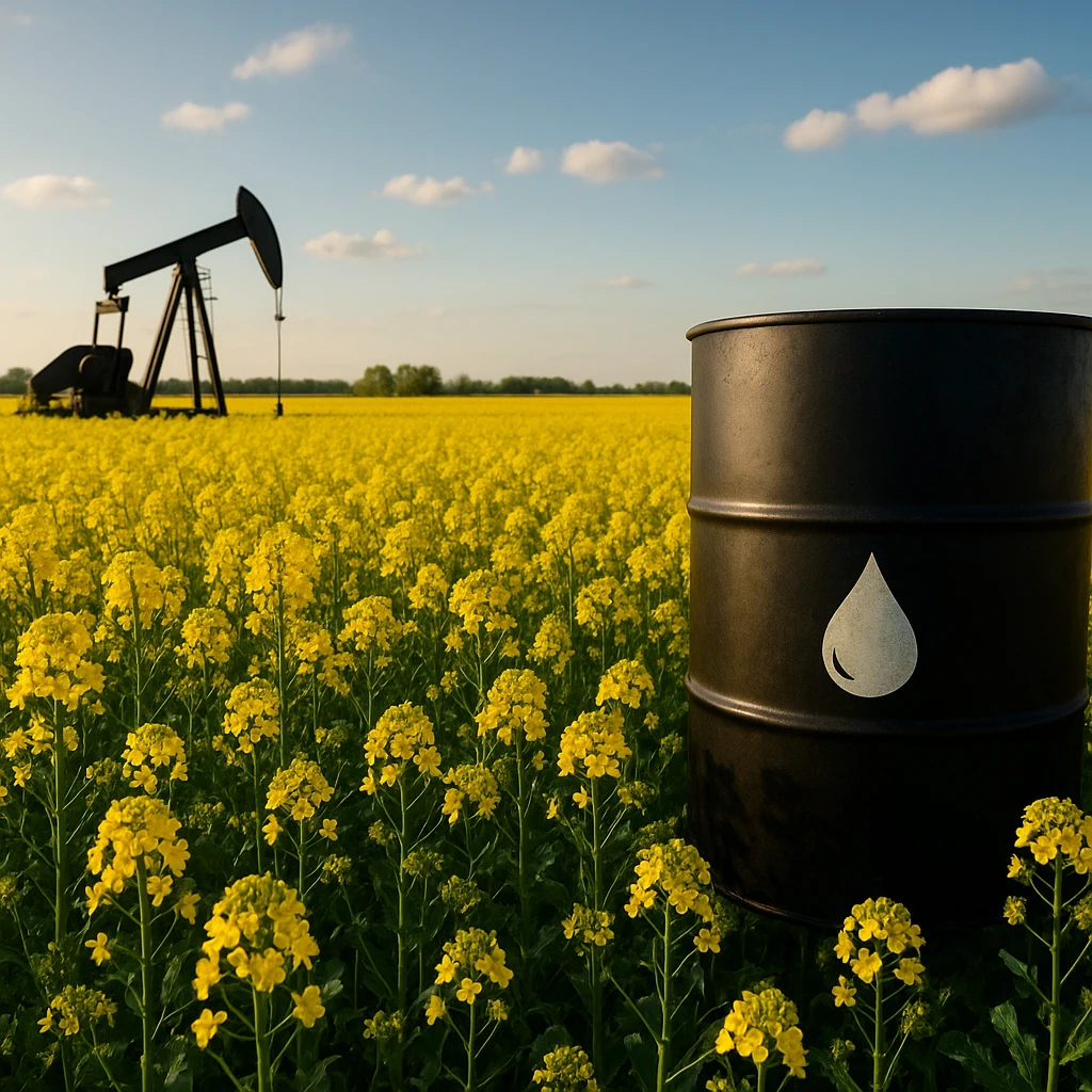 Wpływ cen ropy na opłacalność produkcji rzepaku