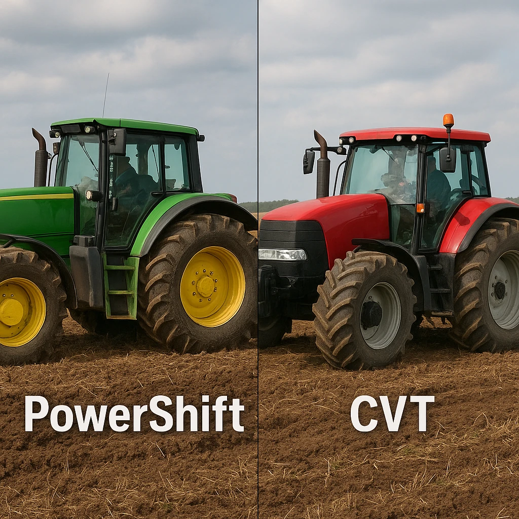 Porównanie przekładni PowerShift i CVT – która sprawdzi się lepiej w polu?