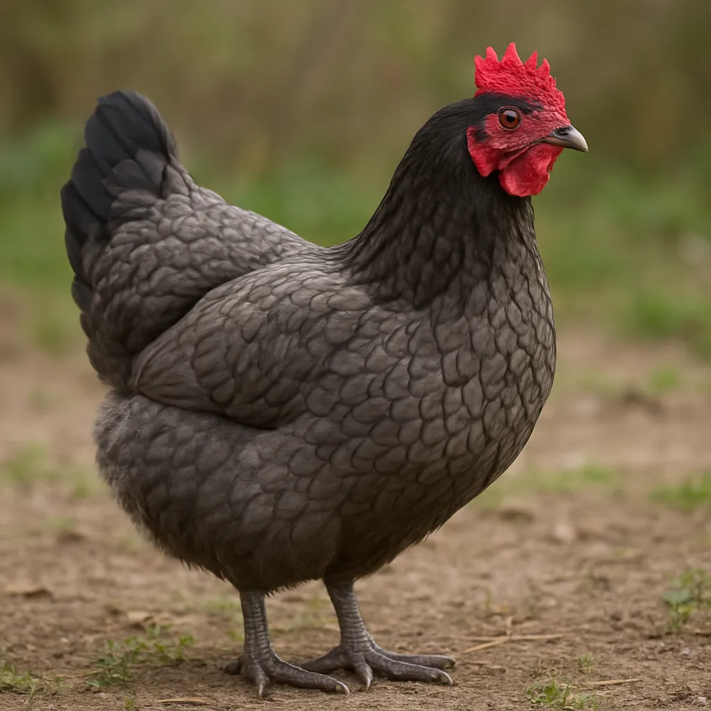 Gauloise Grise – Gallus gallus domesticus – kura