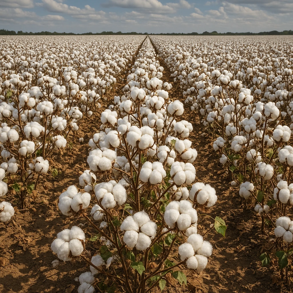 Największe plantacje bawełny na świecie