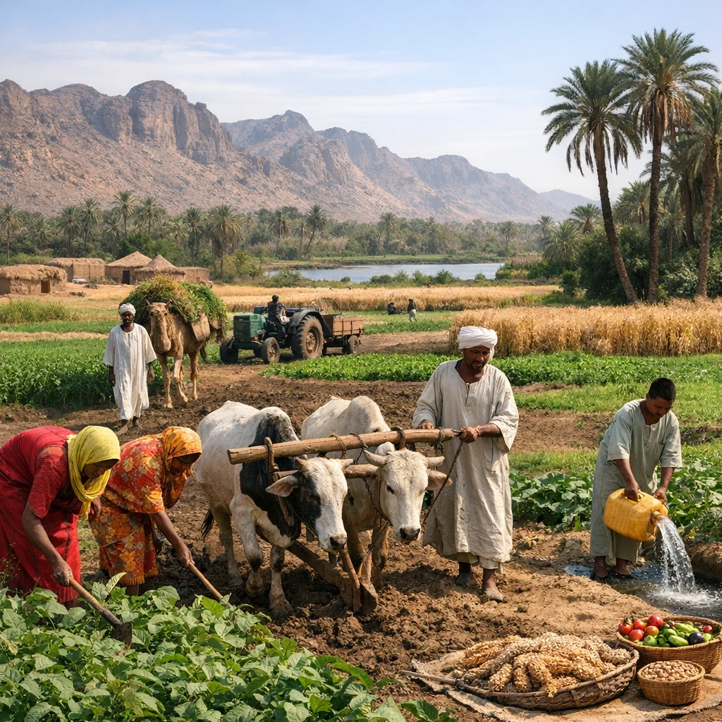 Rolnictwo w Sudanie – jak wygląda