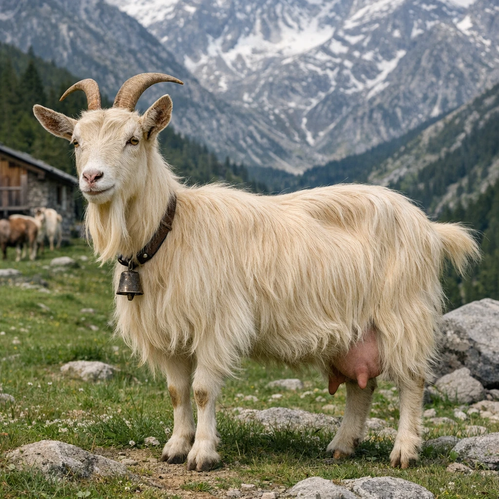 Bionda dell’Adamello – Capra hircus – koza mleczna