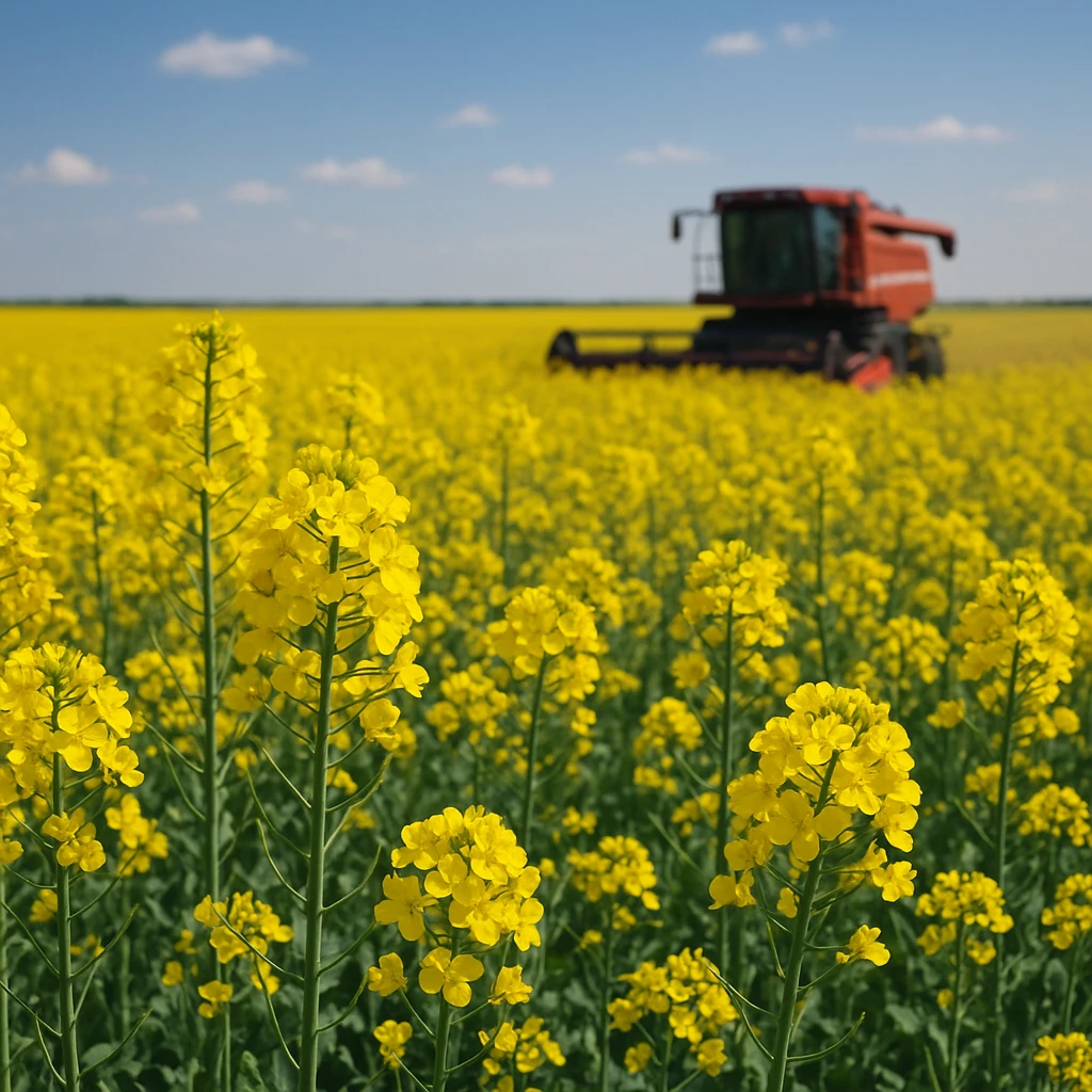 Rekordowa wydajność rzepaku ozimego z hektara