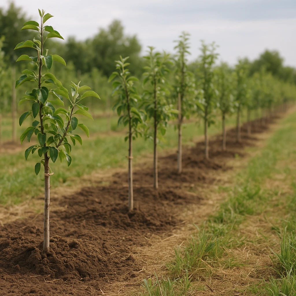 Jak prawidłowo prowadzić młody sad w pierwszych trzech latach po posadzeniu