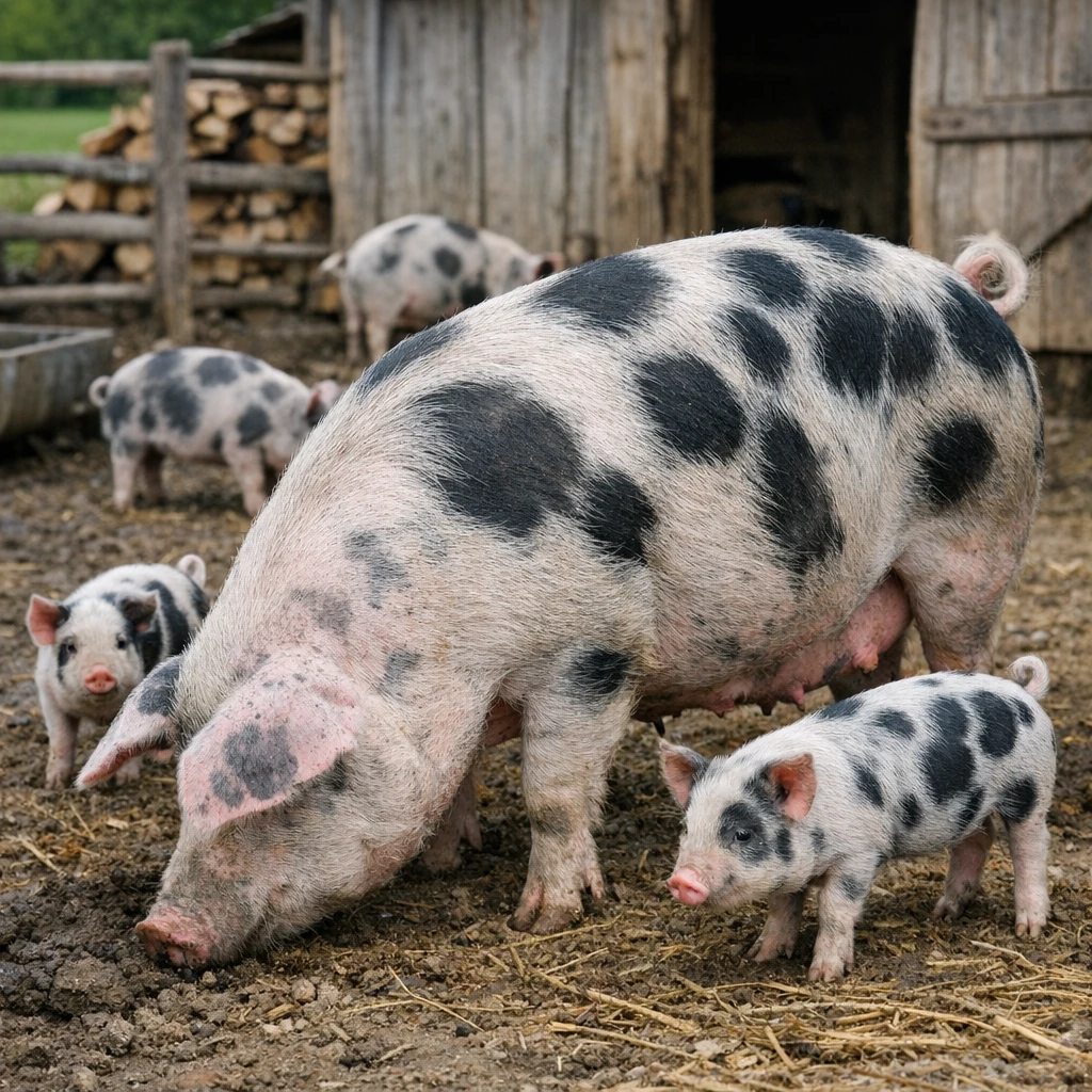 Banija Spotted – Sus scrofa domesticus – trzoda chlewna