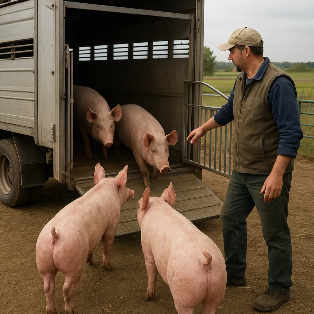 Jak ograniczyć stres świń podczas załadunku?