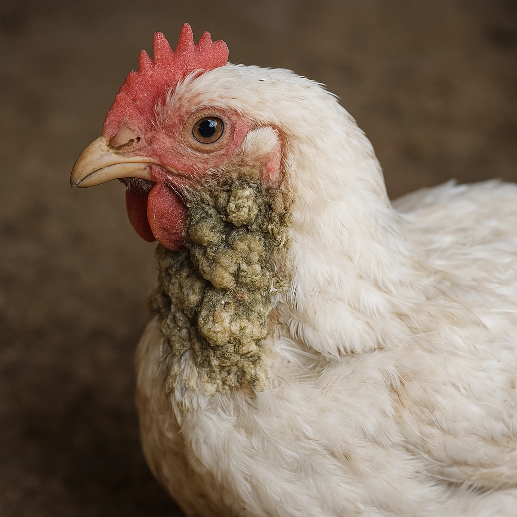 Aspergiloza – choroba grzybicza układu oddechowego drobiu