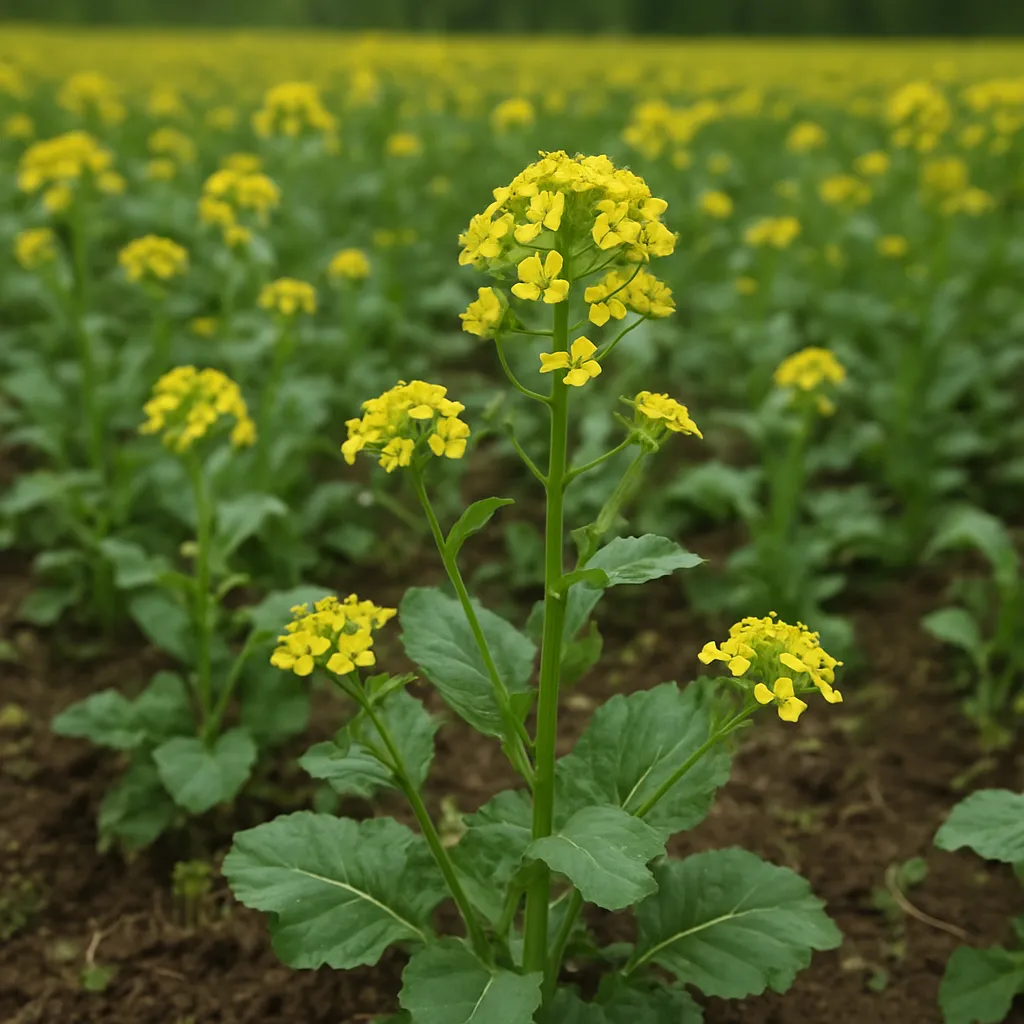 Uprawa gorczycy brązowej