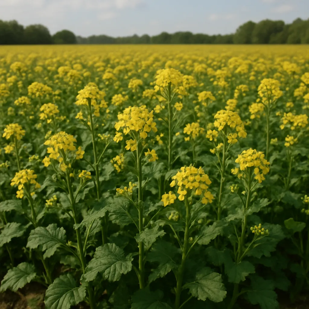 Uprawa gorczycy czarnej
