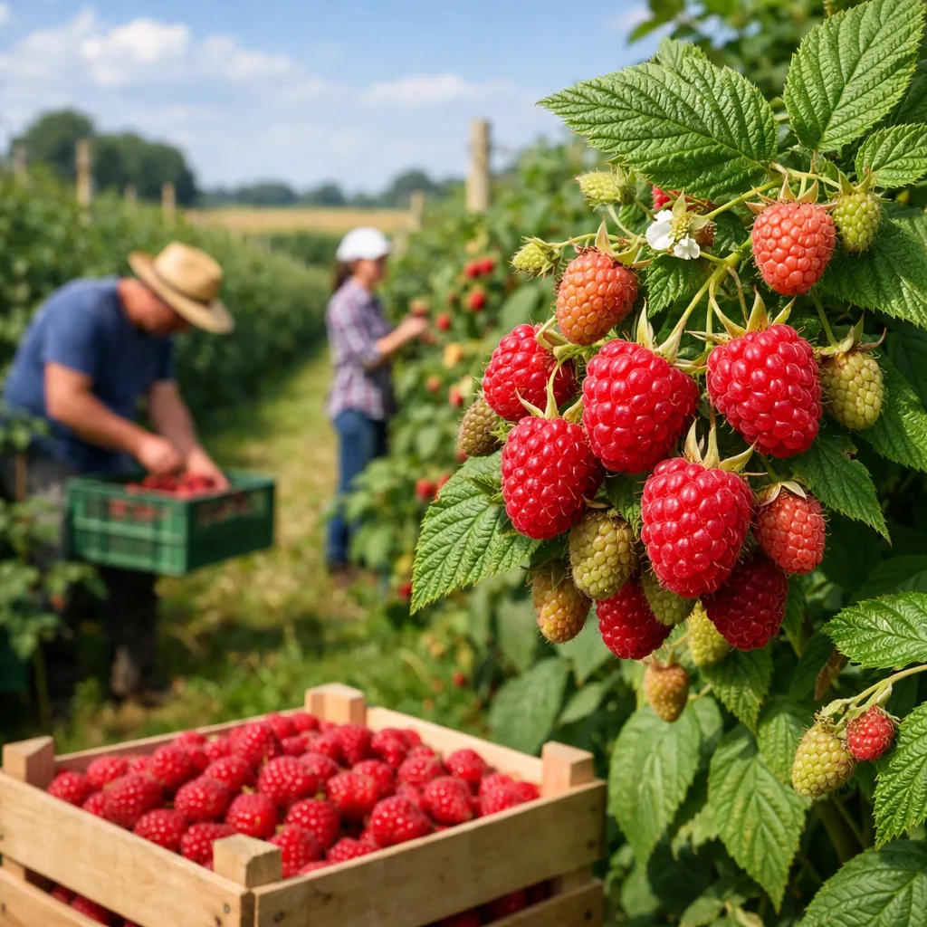 Malina właściwa – Rubus idaeus (roślina sadownicza)