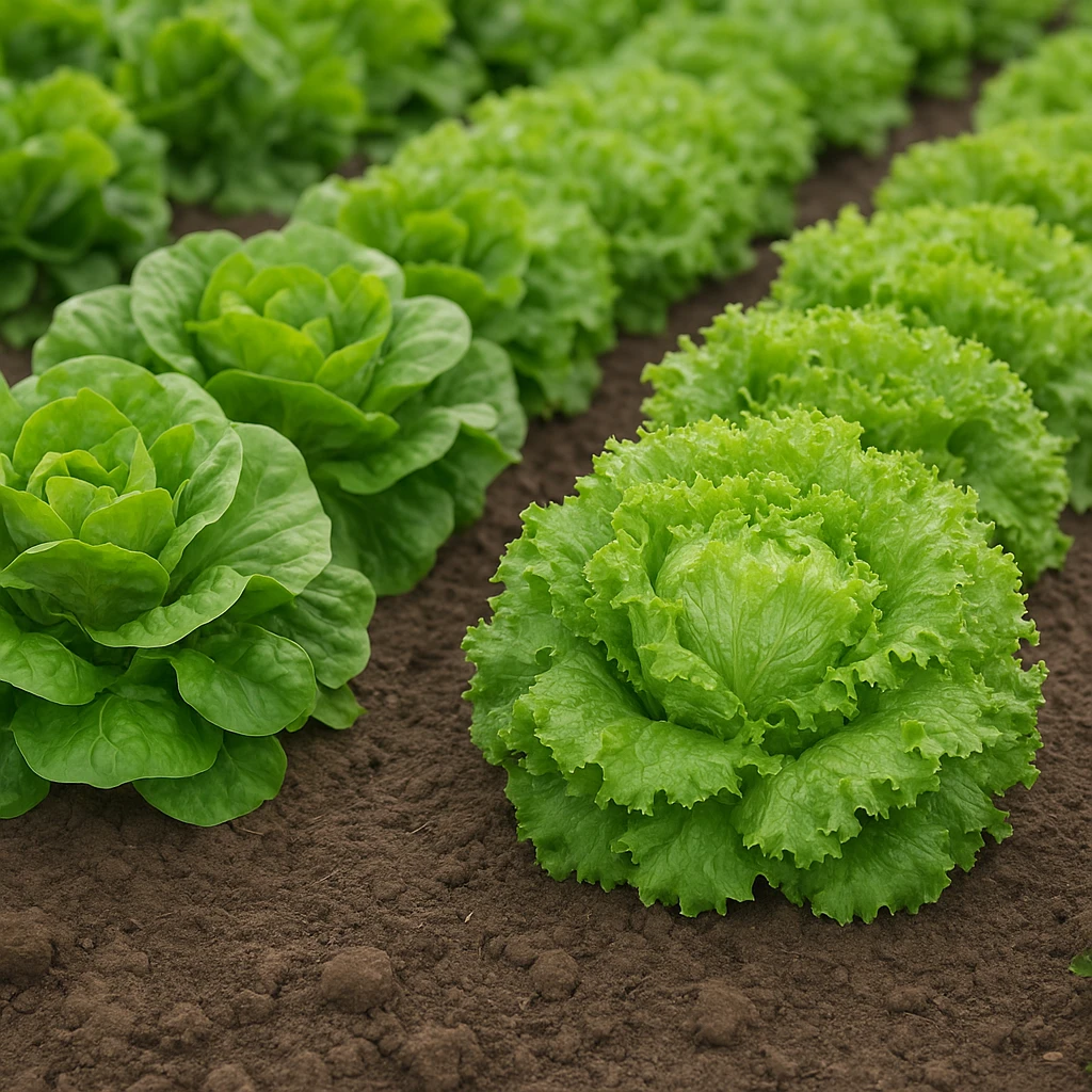 Najlepsze odmiany sałaty masłowej i lodowej do uprawy towarowej