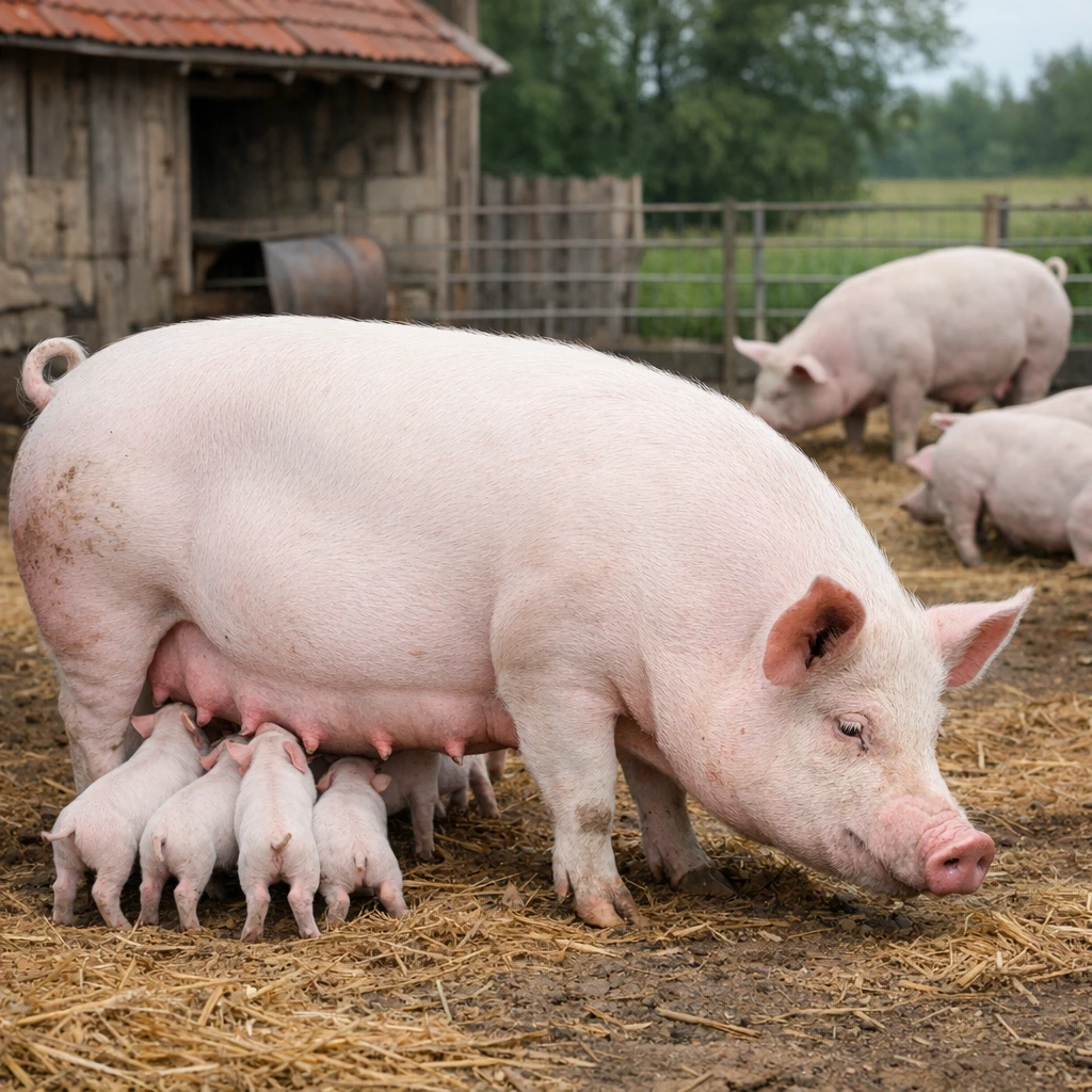 Czech Improved White – Sus scrofa domesticus – trzoda chlewna