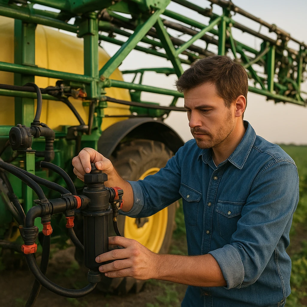 Jak dobrać filtrację w opryskiwaczu do rodzaju rozpylaczy?