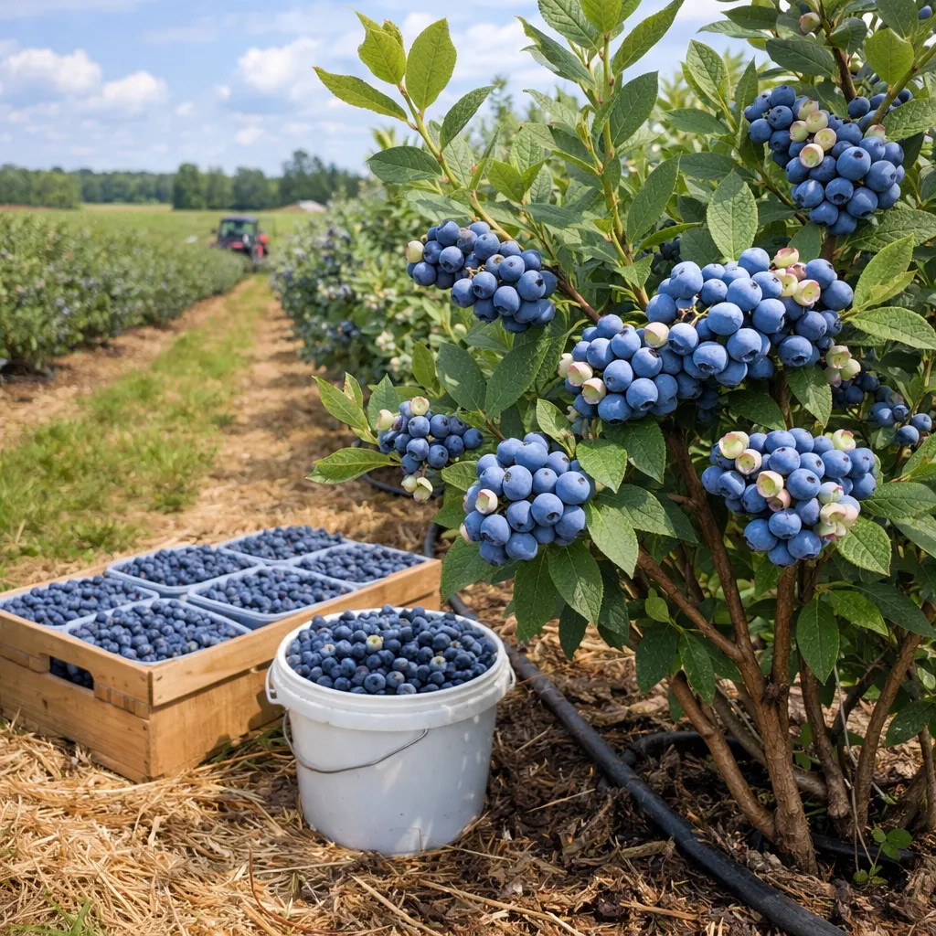 Borówka wysoka – Vaccinium corymbosum (roślina sadownicza)