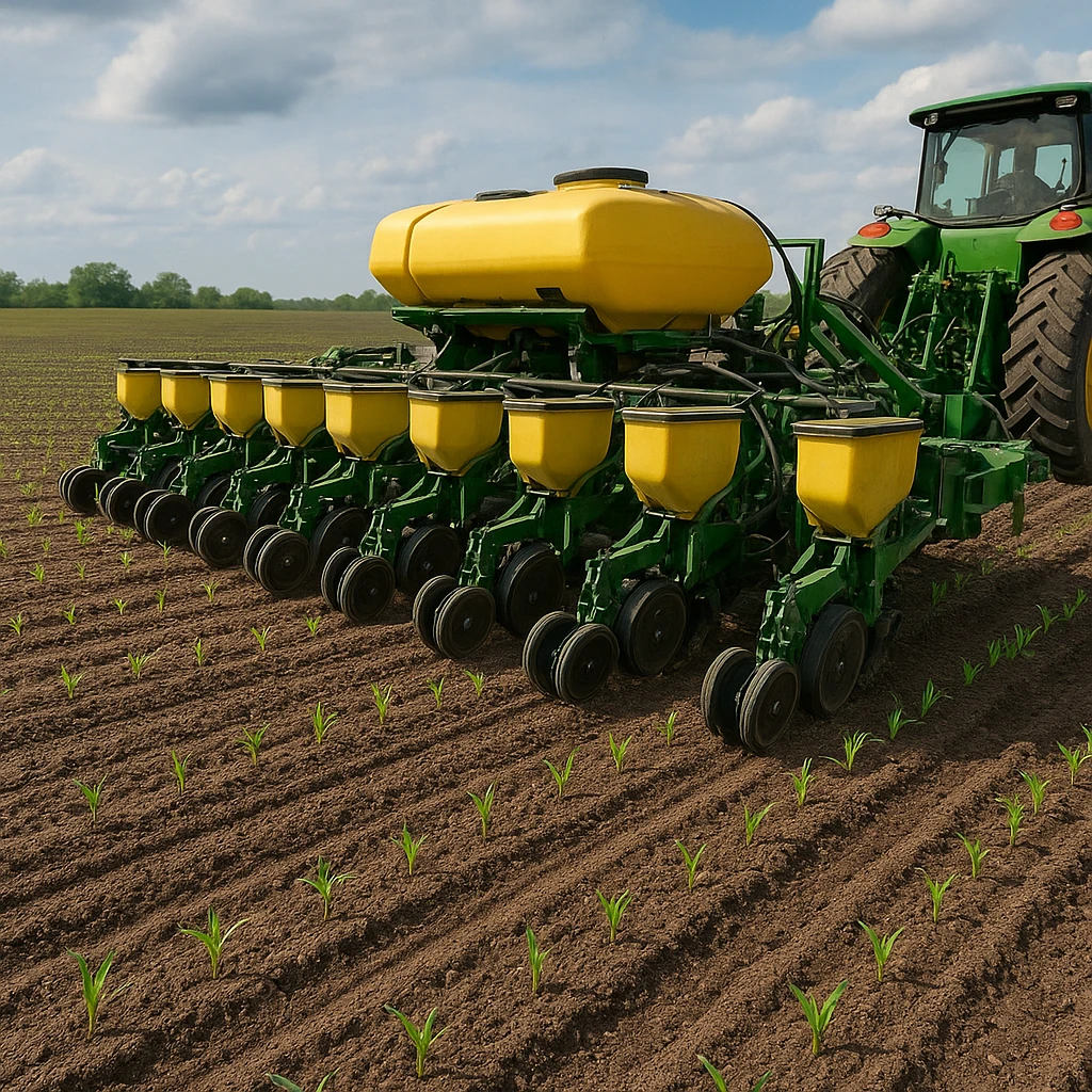 Siew kukurydzy z wykorzystaniem zmiennej normy wysiewu – praktyczne korzyści