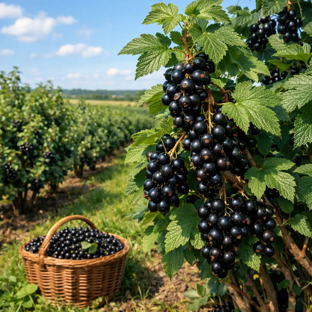 Porzeczka czarna – Ribes nigrum (roślina sadownicza)