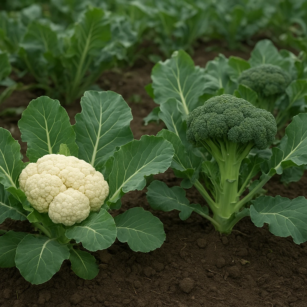 Uprawa kalafiora i brokułu – jak uniknąć wybijania w pędy