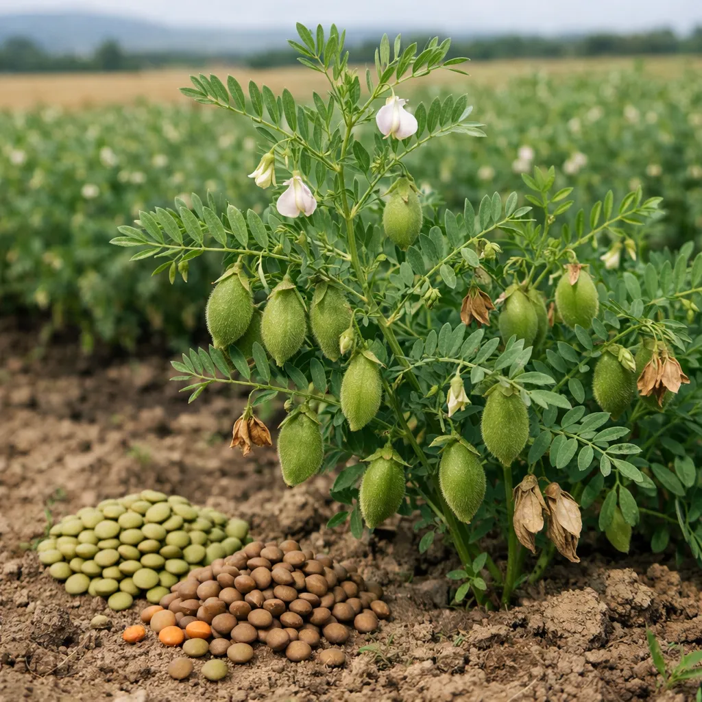 Soczewica jadalna – Lens culinaris (roślina strączkowa)
