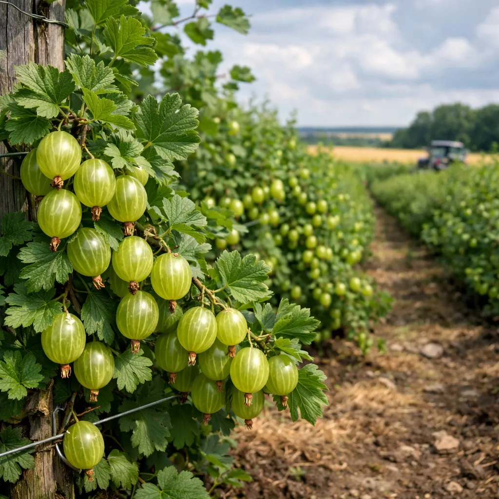 Agrest – Ribes uva-crispa (roślina sadownicza)