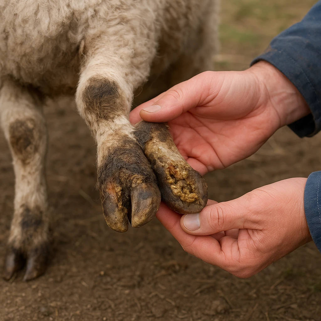 Zakaźne zapalenie racic u owiec (footrot) – jak zwalczać?