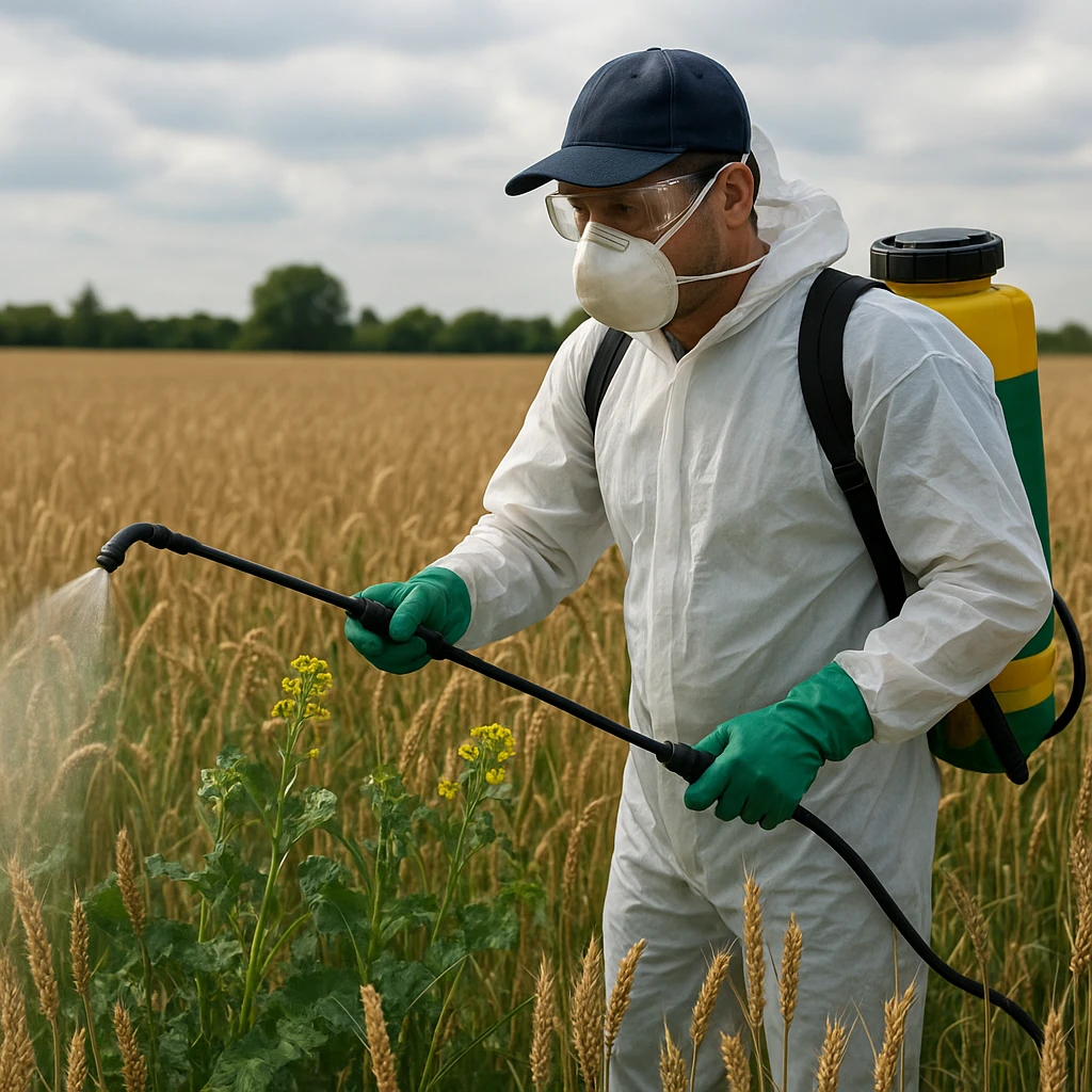 Zwalczanie samosiewów rzepaku w zbożach