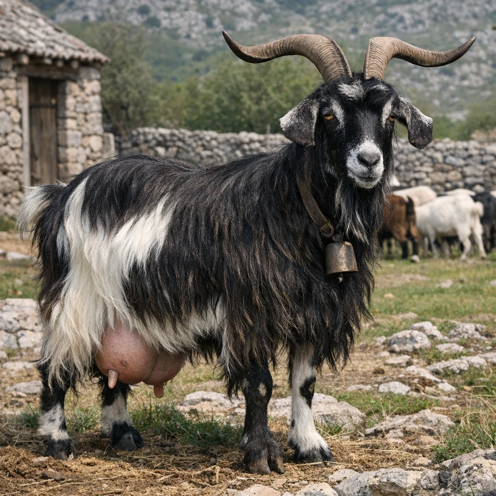 Garganica – Capra hircus – koza mleczna