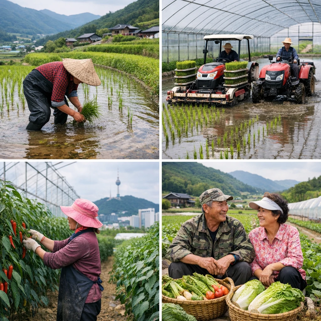 Rolnictwo w Korei Południowej – jak wygląda