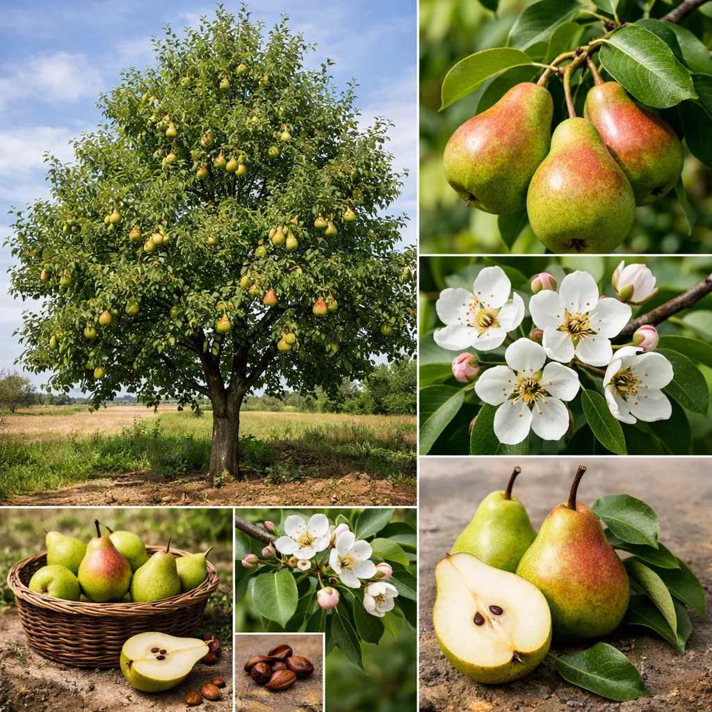 Grusza pospolita – Pyrus communis (roślina sadownicza)