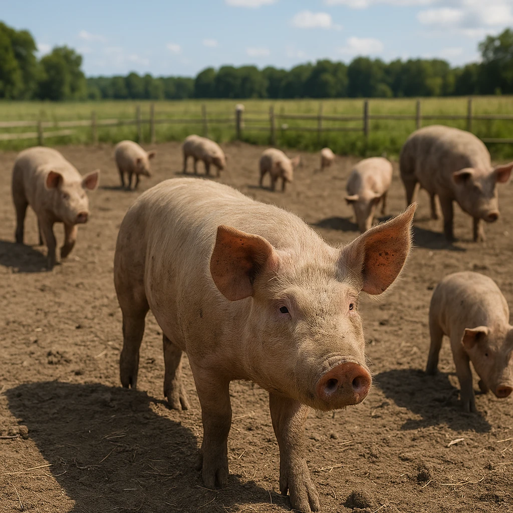 Wybieg dla świń – czy poprawia wyniki produkcyjne?
