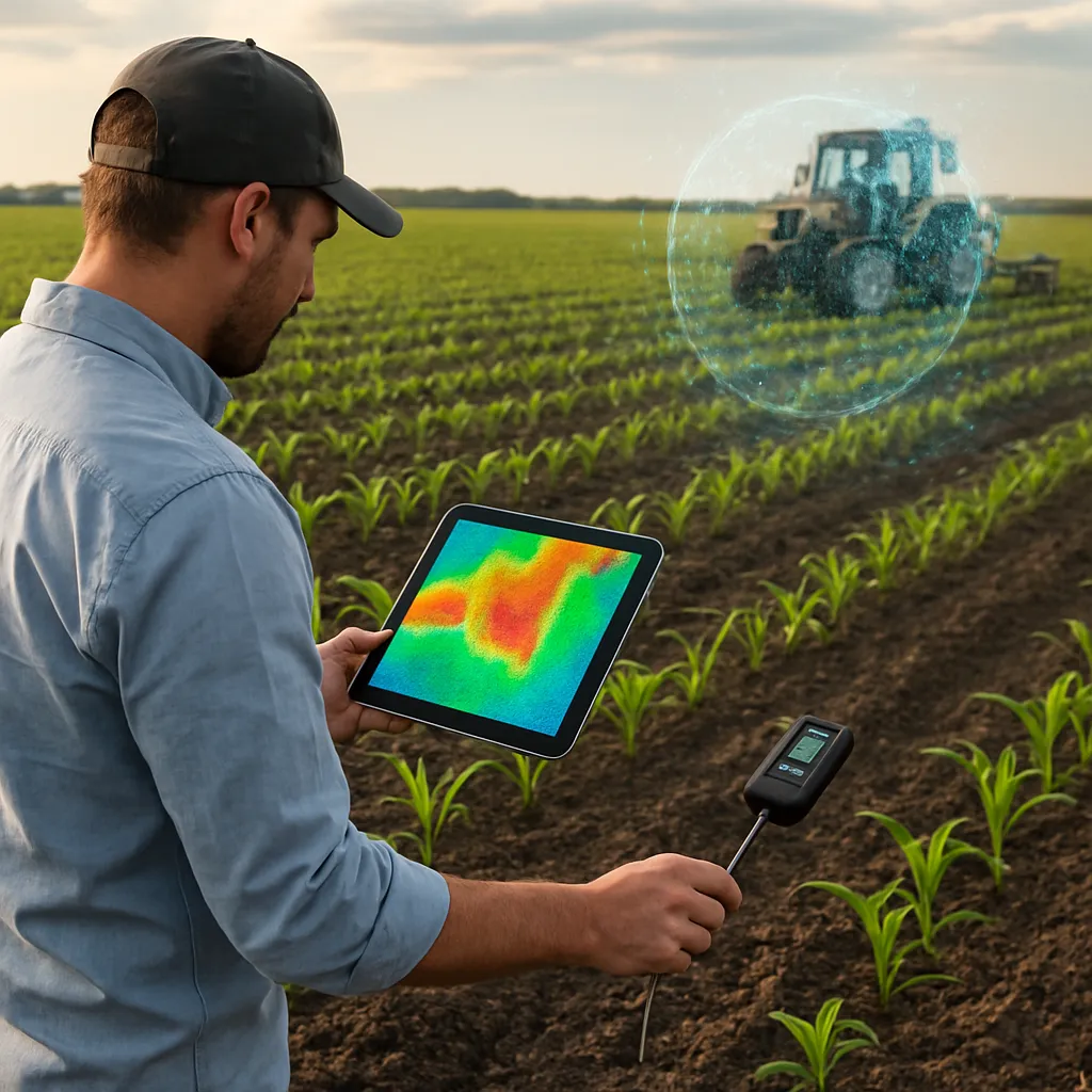 Cyfrowe mapowanie gleby i jego wpływ na plon