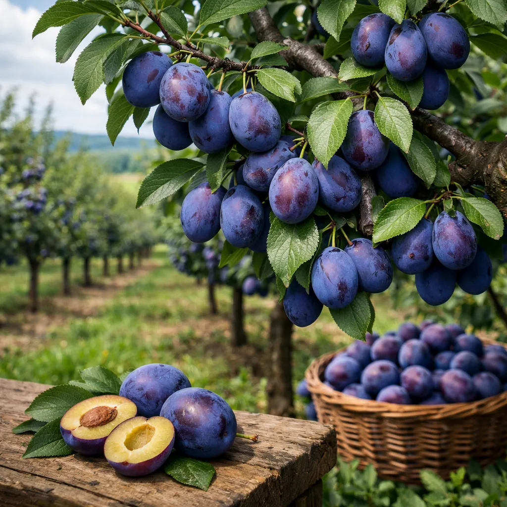 Śliwa domowa – Prunus domestica (roślina sadownicza)