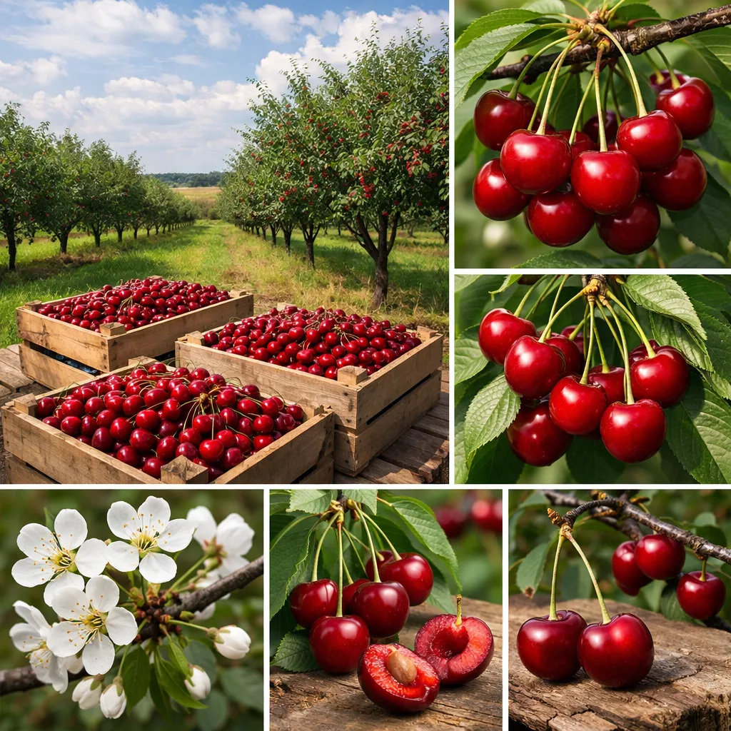 Wiśnia pospolita – Prunus cerasus (roślina sadownicza)