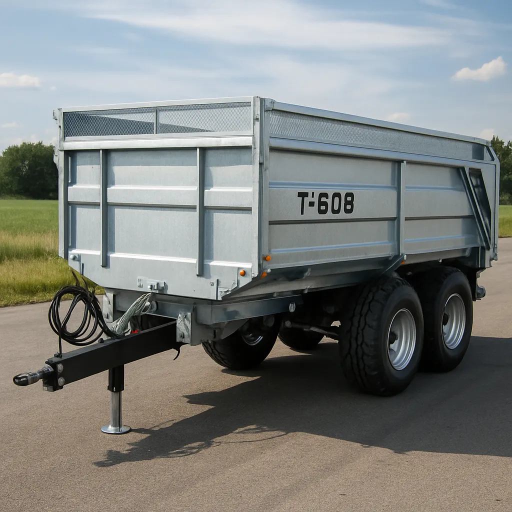Cynkomet T-608 – przyczepa rolnicza Cynkomet