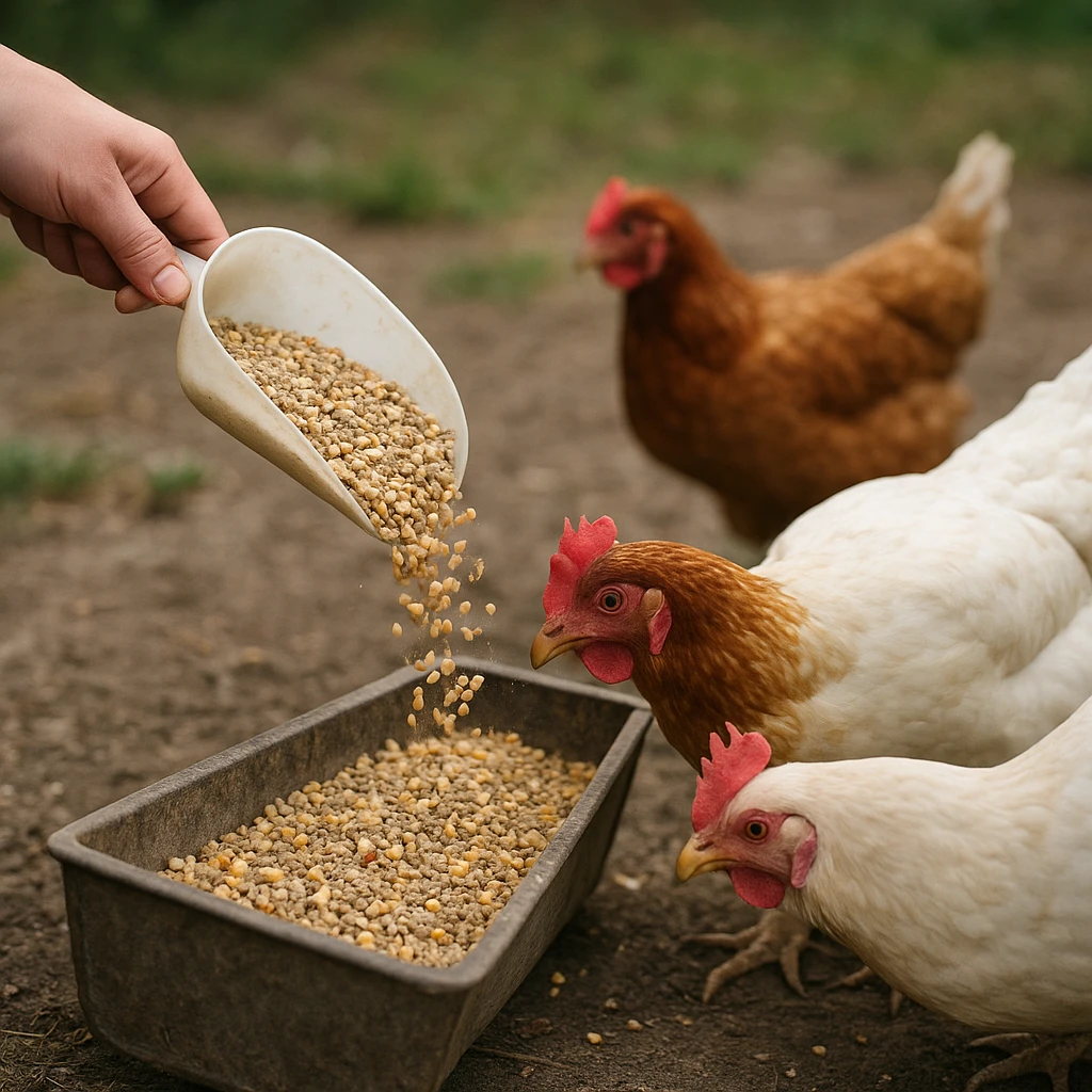 Błędy w żywieniu drobiu przydomowego – czego unikać?