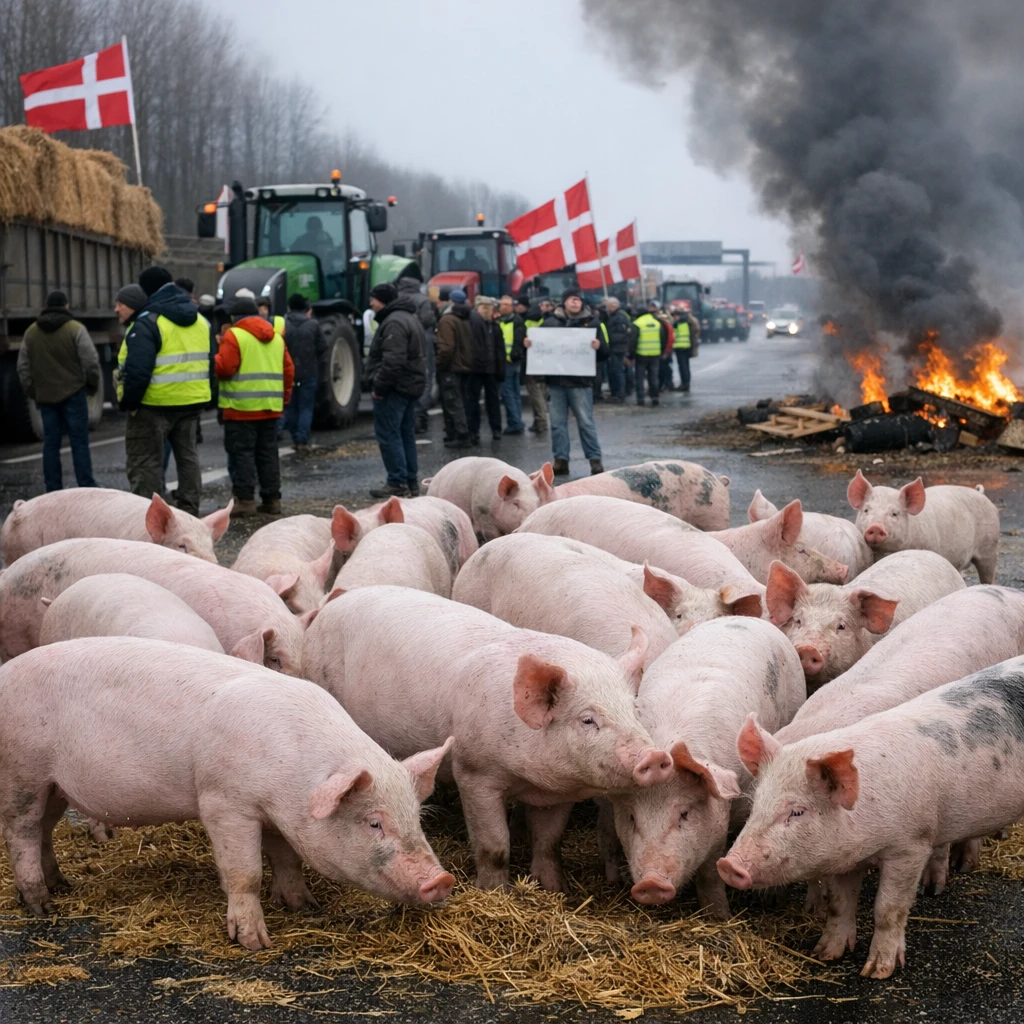 Danish Protest – Sus scrofa domesticus – trzoda chlewna