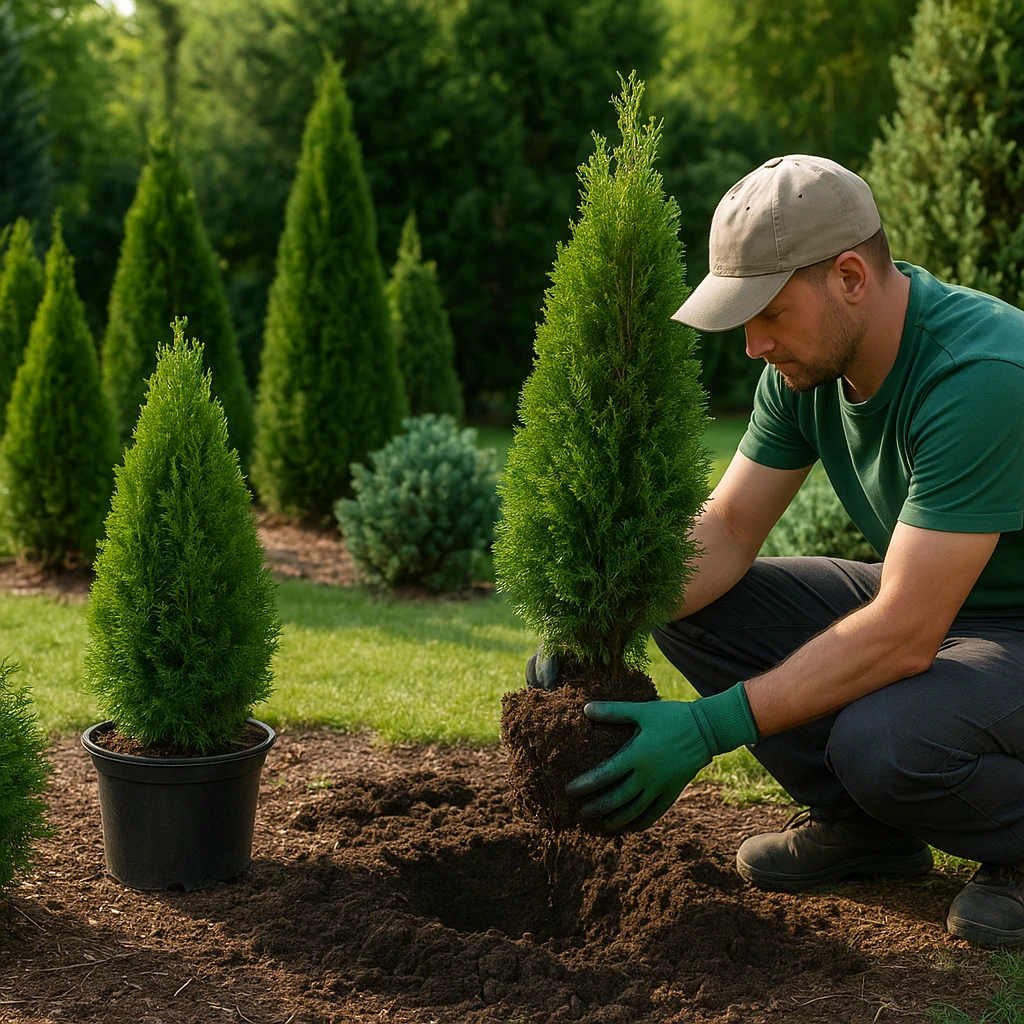 Tuje i inne iglaki – jak prawidłowo sadzić i pielęgnować