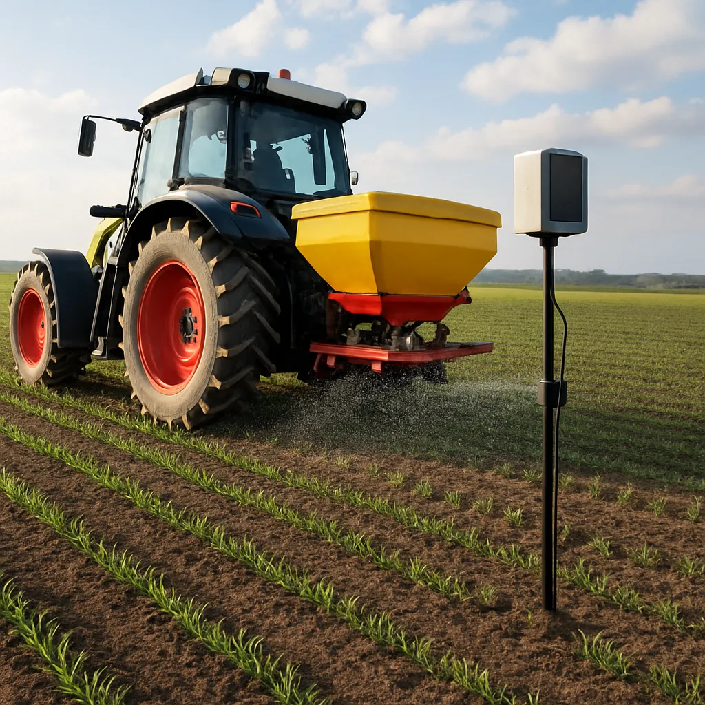 Precyzyjne nawożenie sterowane czujnikami
