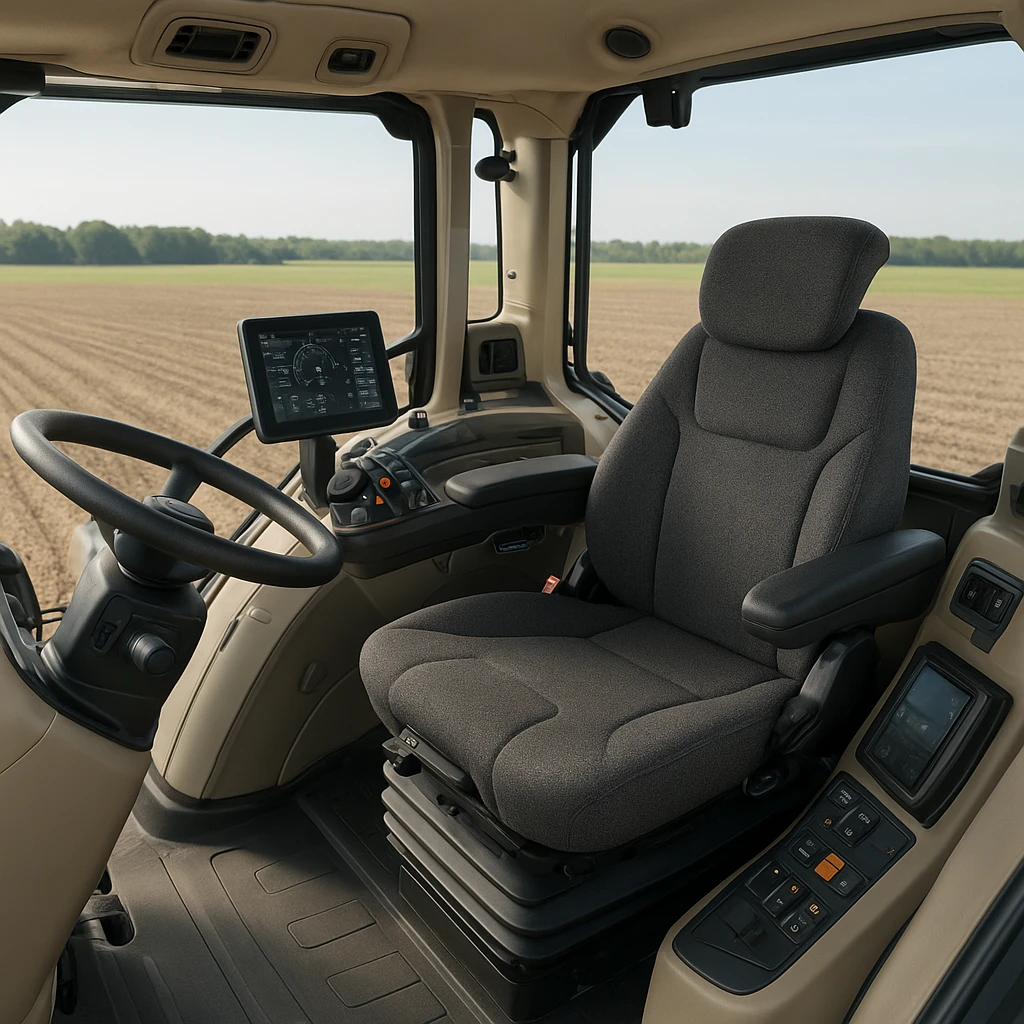 Nowe trendy w projektowaniu kabin ciągników – komfort i ergonomia