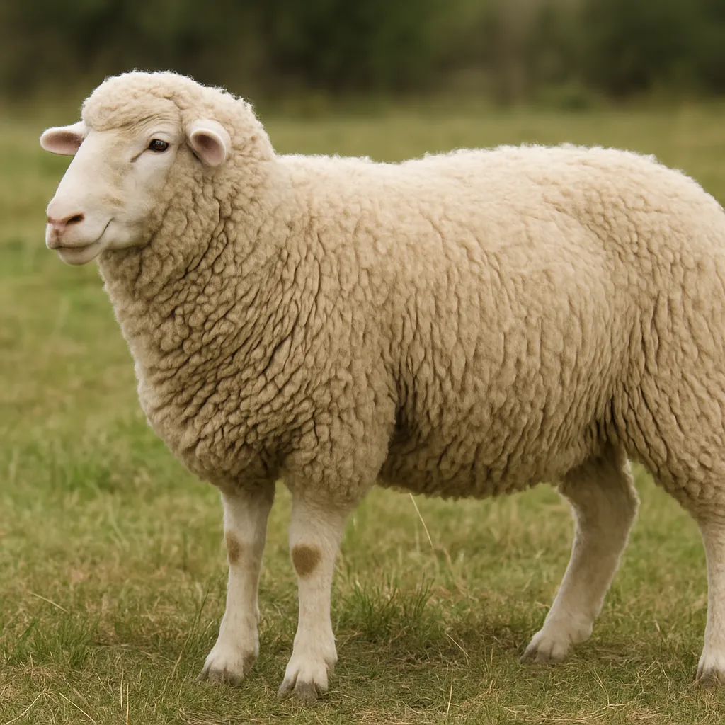 Rasa owiec Karakachanka White