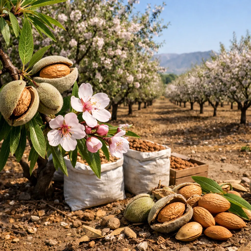 Migdałowiec zwyczajny – Prunus dulcis (roślina sadownicza)