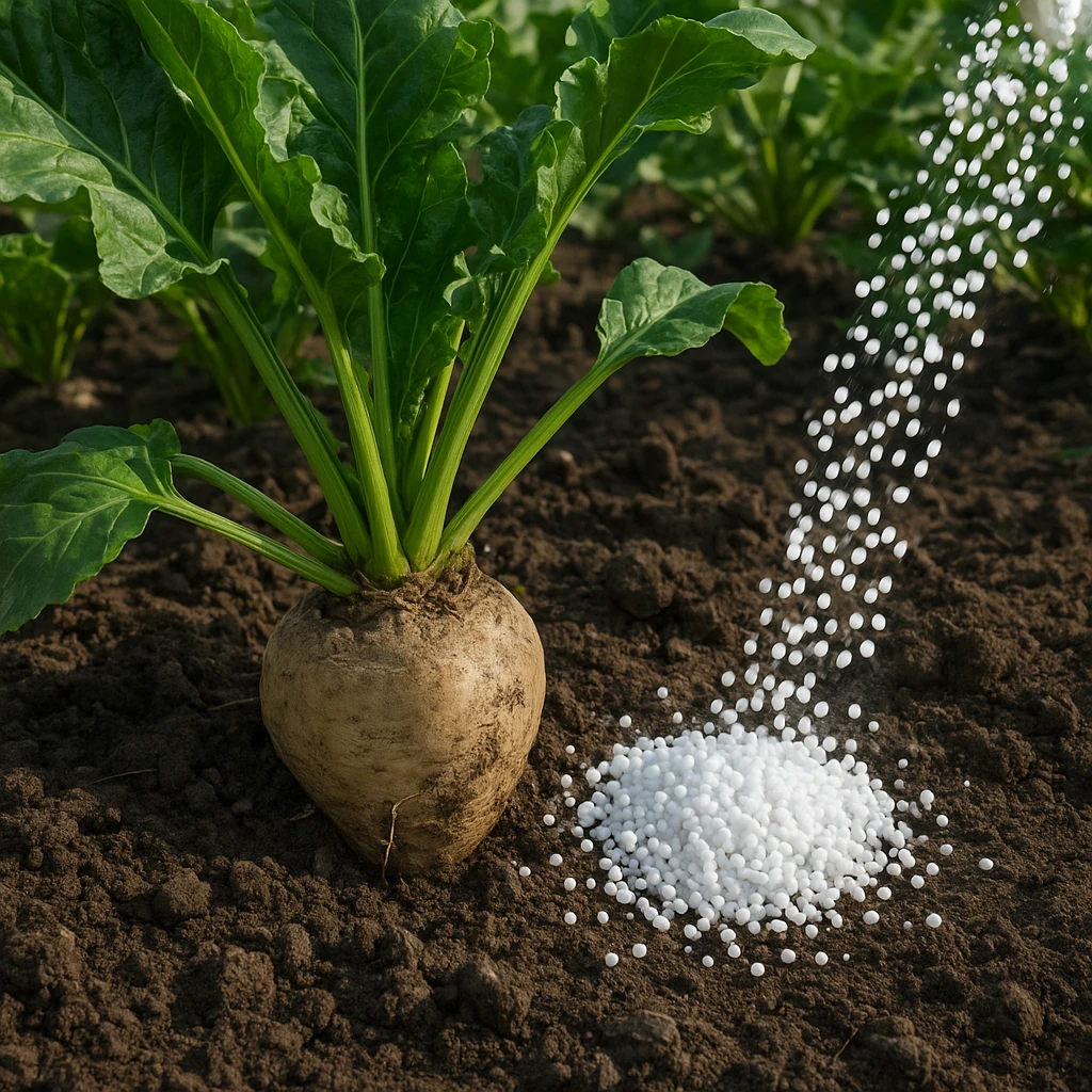 Nawożenie buraka cukrowego – jak zwiększyć zawartość cukru w korzeniach?