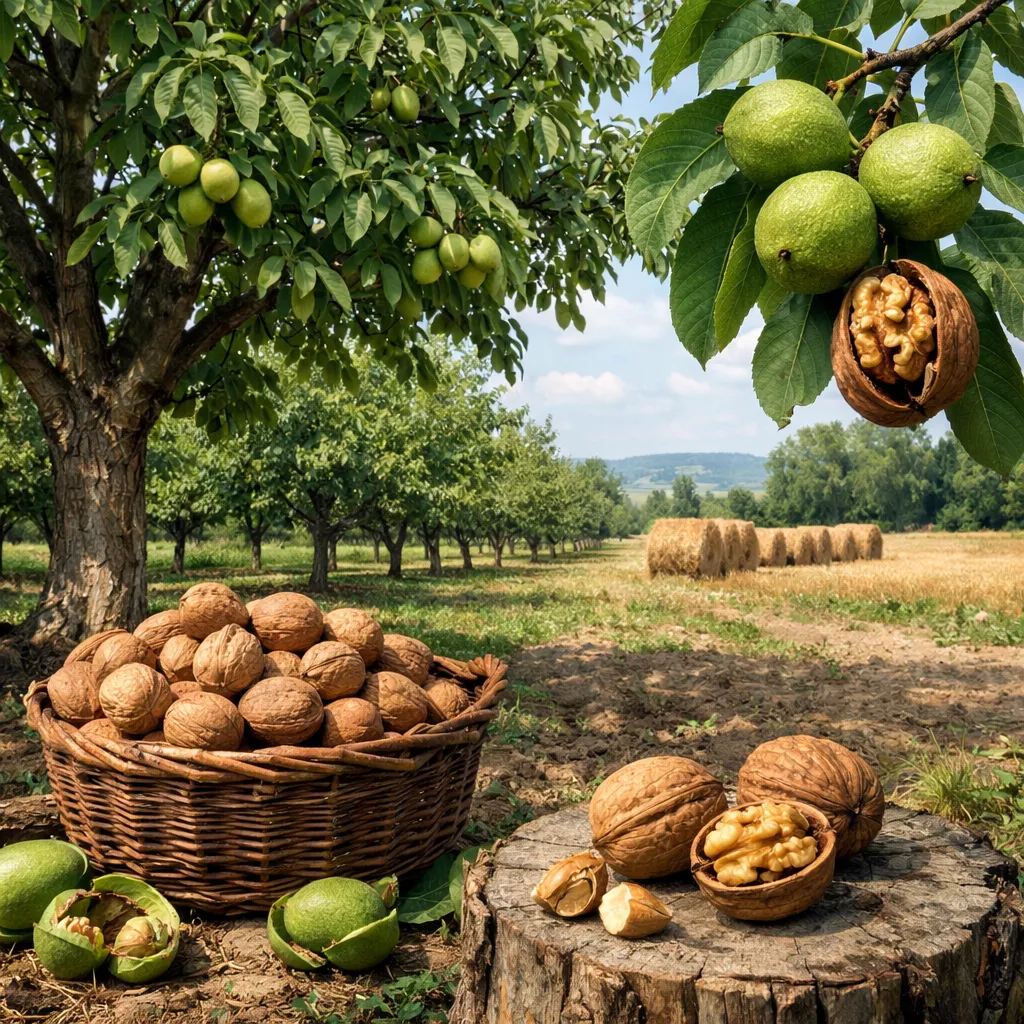 Orzech włoski – Juglans regia (roślina sadownicza)
