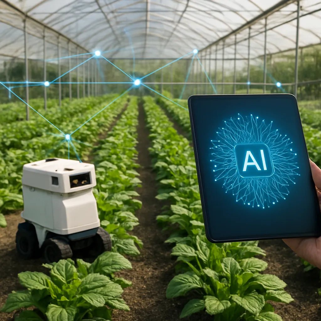 Inteligentne szklarnie sterowane algorytmami