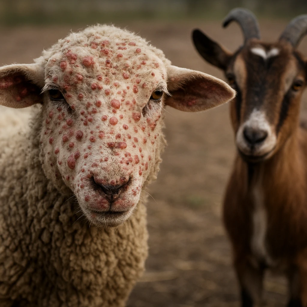 Ospa owiec i kóz – zagrożenie epizootyczne