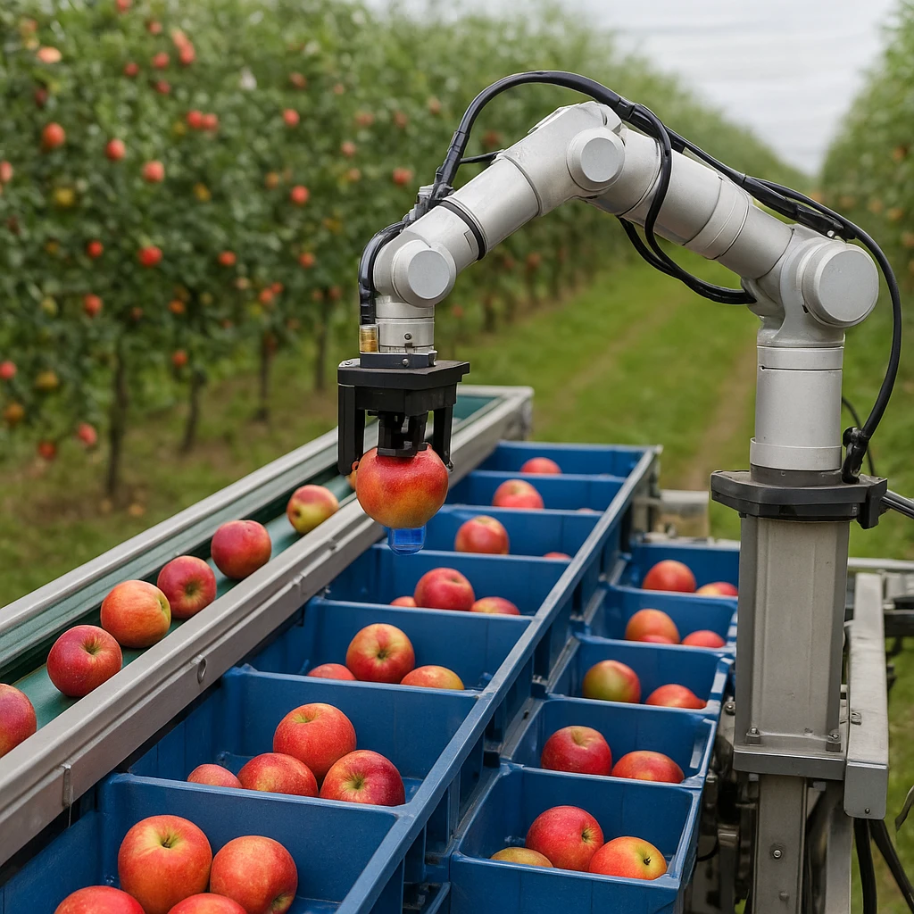 Automatyzacja sortowania owoców w gospodarstwie sadowniczym